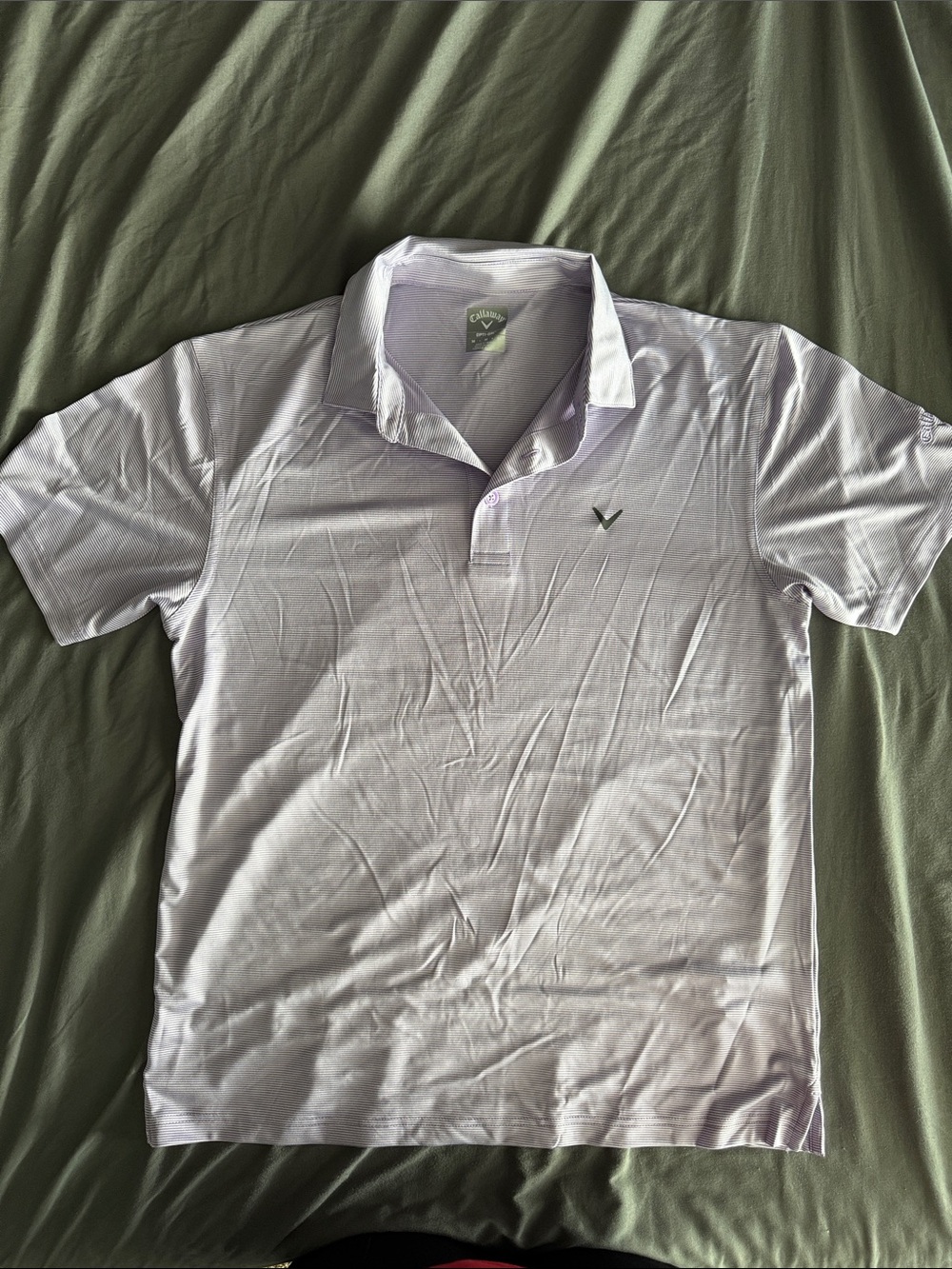 Callaway Men's Light Lavender Golf Polo